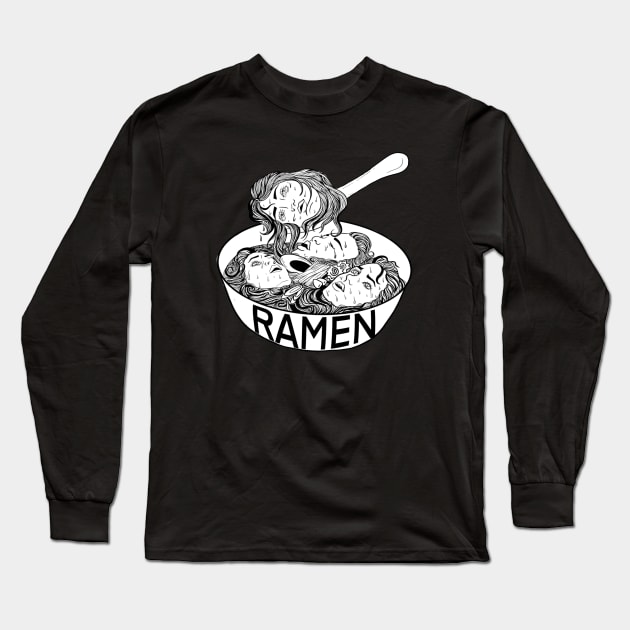 Ramen Long Sleeve T-Shirt by RiotEarp